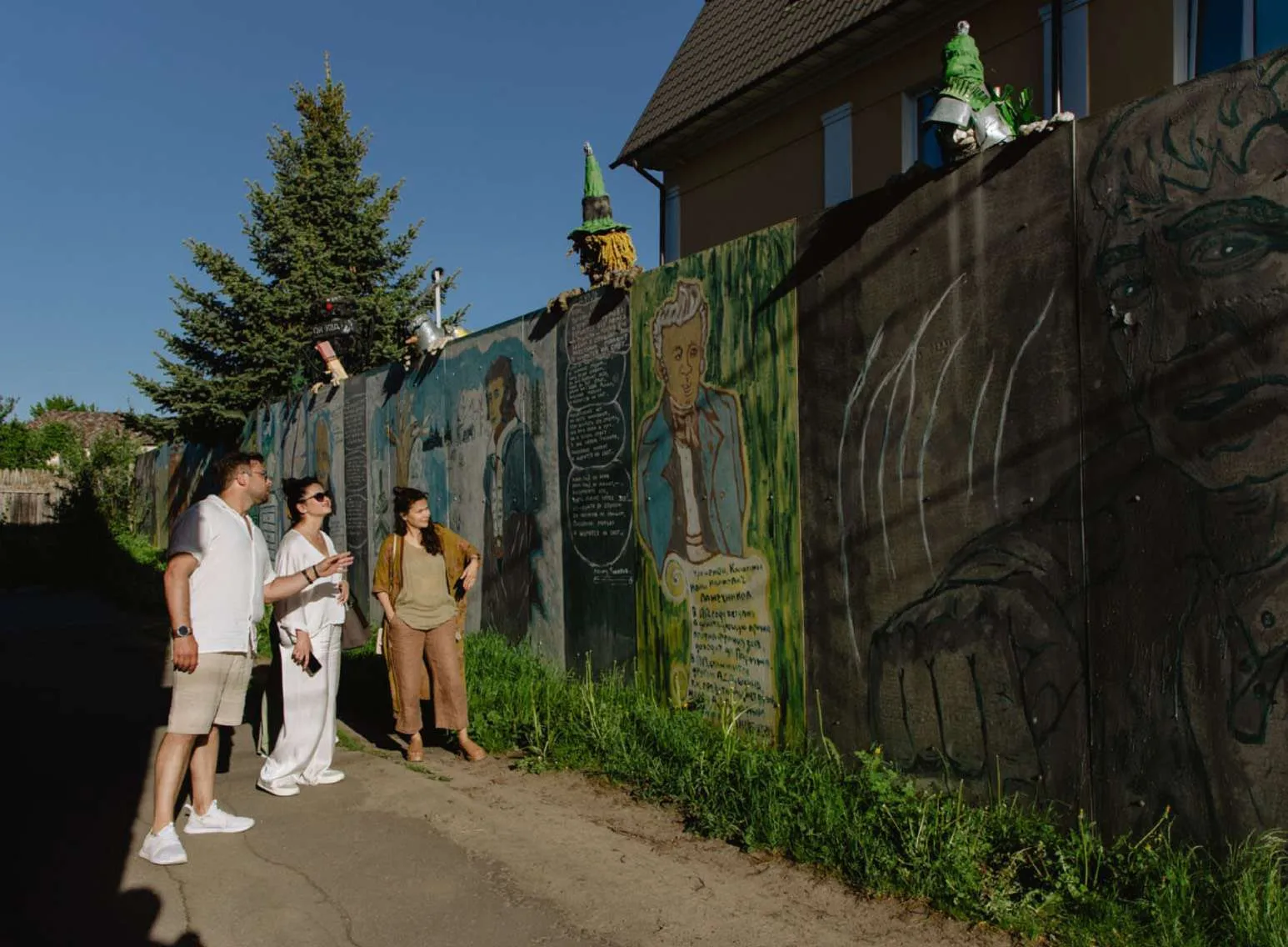 Kolomna audio promenade route scene